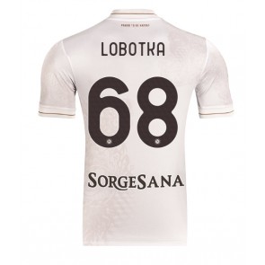 SSC Napoli Stanislav Lobotka #68 Vieraspaita 2025-26 Lyhythihainen